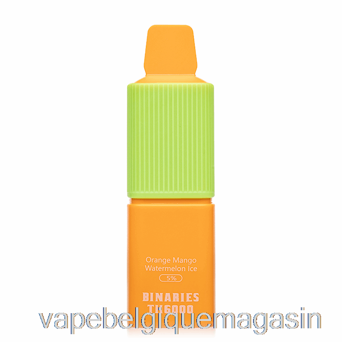 Vape Juice Horizon Binaires Th6000 Jetable Orange Mangue Pastèque Glace